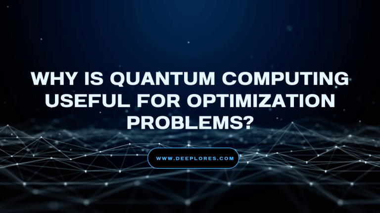 Why is Quantum Computing Useful for Optimization Problems