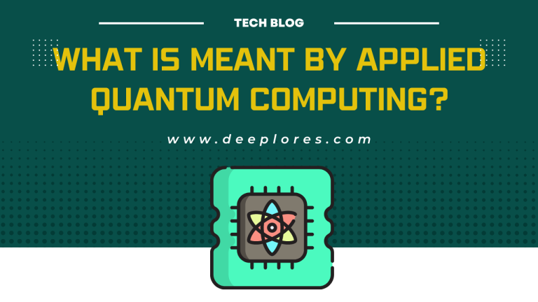 What is Meant by Applied Quantum Computing